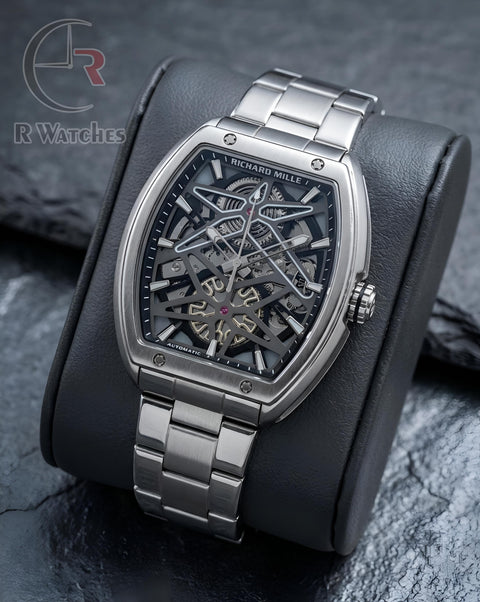 (OS) RM Automatic Black Silver