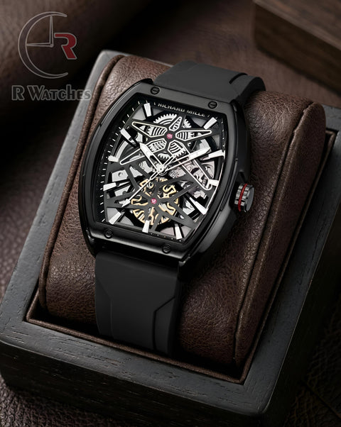 (OS) RM Automatic Silicon Full Black