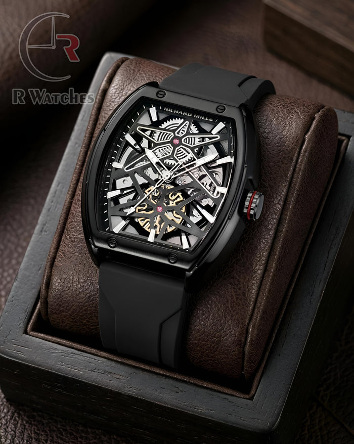 (OS) RM Automatic Silicon Full Black