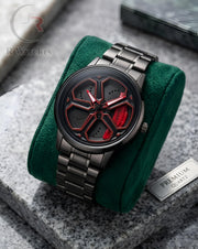 (OS)⭐ Spinner Black Red Dial