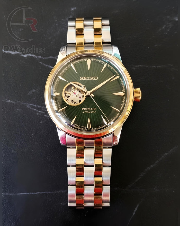 (OS) Seiko Automatic Dual Tone Green