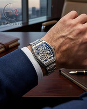 (OS) RM Automatic Blue Silver