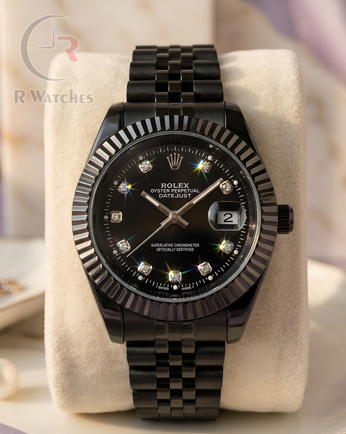 (OS) Rolex Girls Full black
