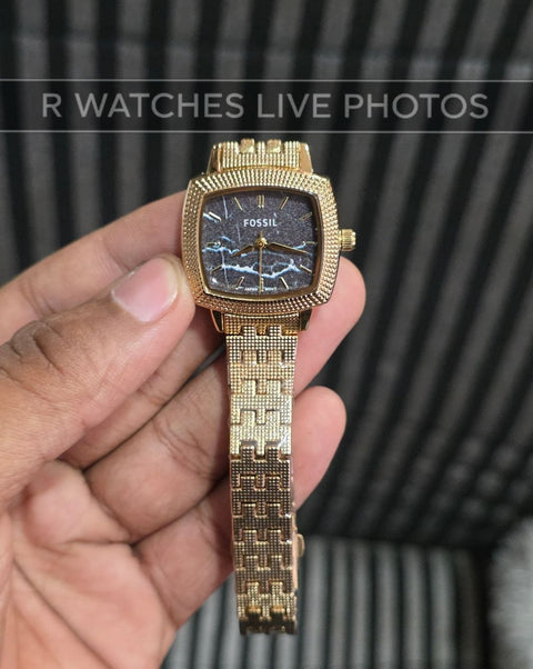 (OS)⭐ Fossil Girls Gold Black