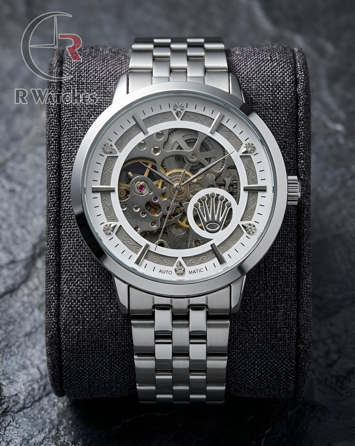 (OS) Rolex Automatic White Silver
