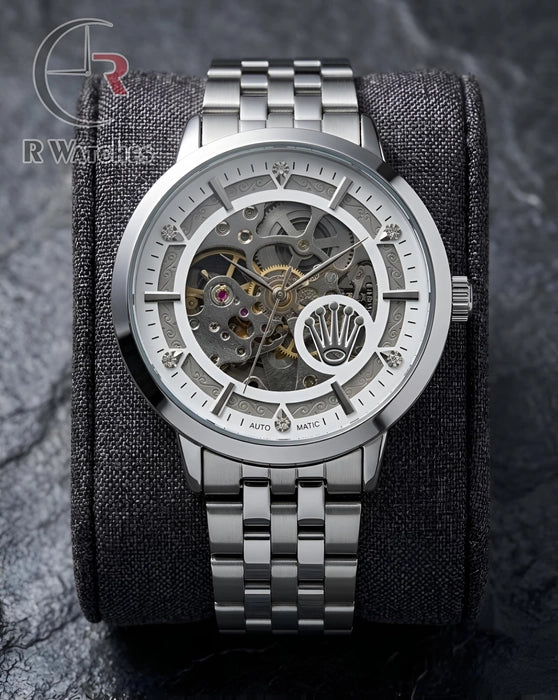 (OS) Rolex Automatic White Silver