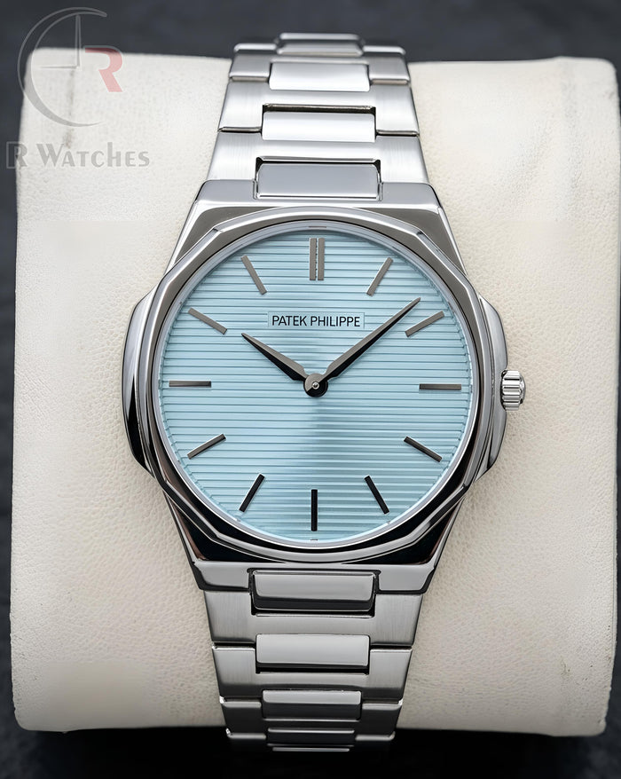 (OS2) Patek Philippe silver sky blue