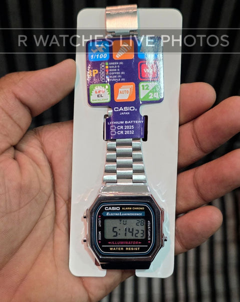 (OS6)⭐ Casio vintage silver