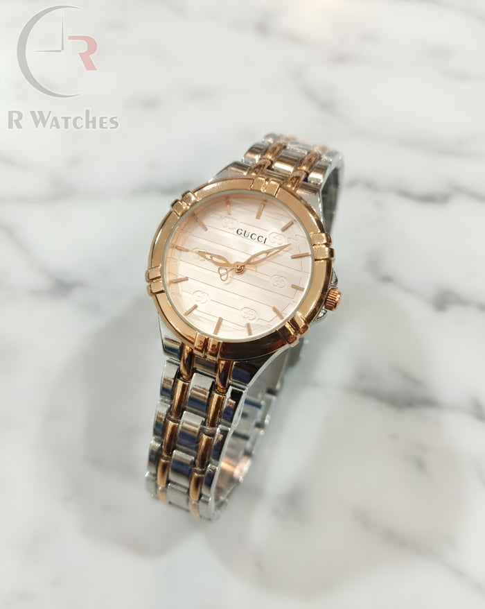 (OS) Gucci girls dual tone pink
