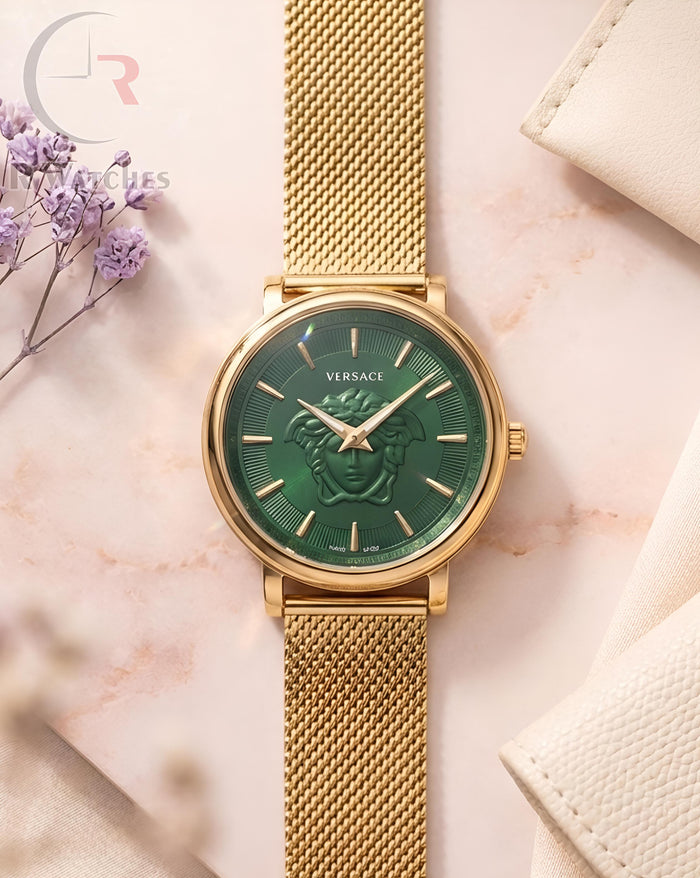 (OS) Versace Girls golden green