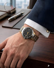 (OS) Rado Diamond Cutt Dual Tone Black