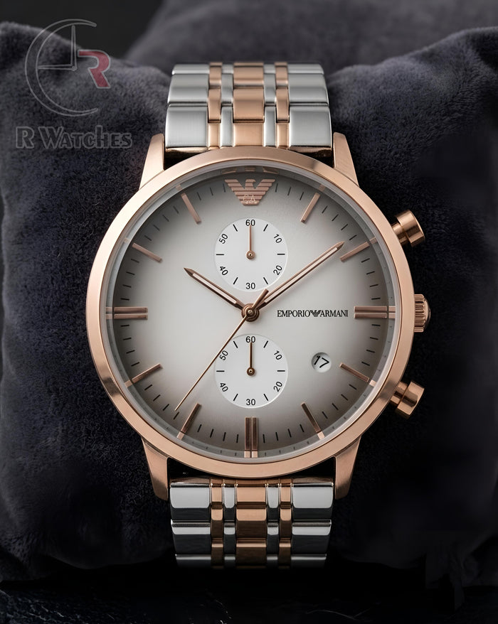 (OS) Armani Rose Gold Grey