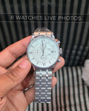 (OS3)⭐ Patek Tissot Premium Silver White Dial