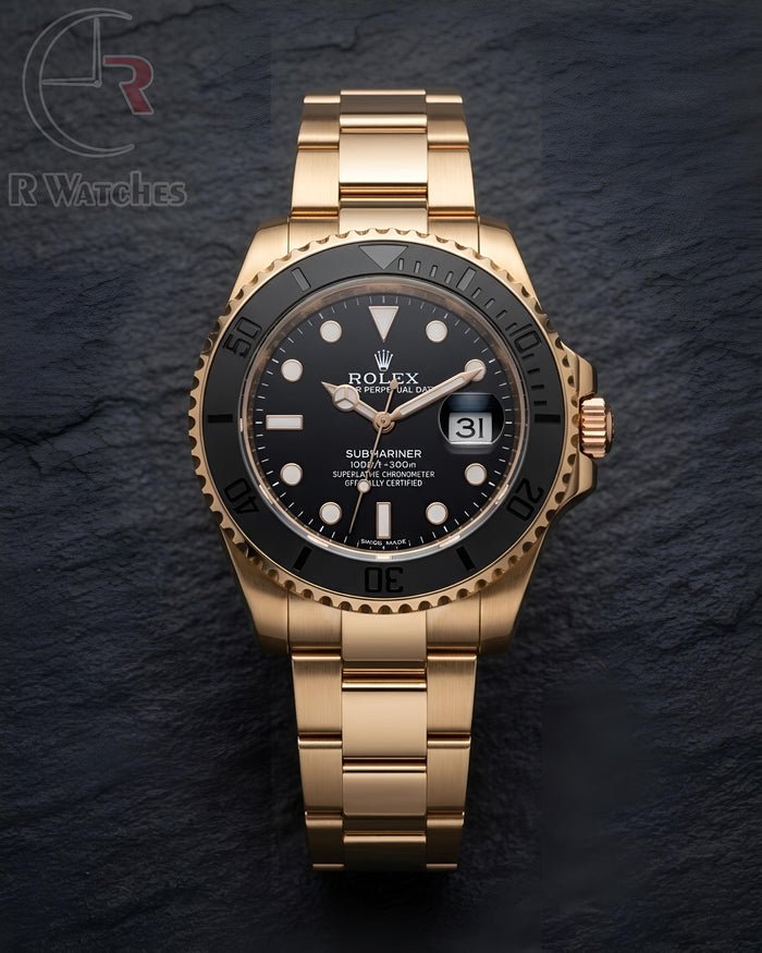(OS) Rolex Black Gold