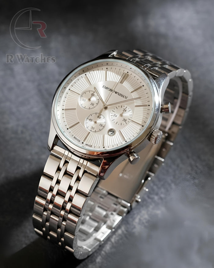 (SS)⭐ Emperio Armani Silver White