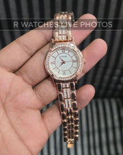 (OS)⭐ Fossil girls rose gold white
