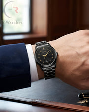 (OS)⭐ Rolex Full Black Gold Roman Dial