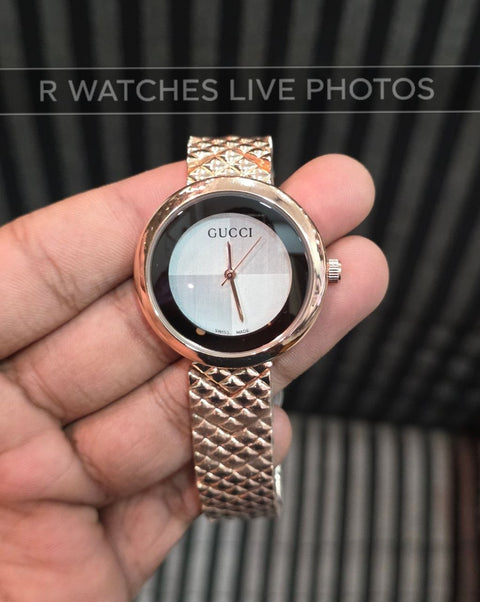 (OS)⭐ Gucci Girls Rose Gold White
