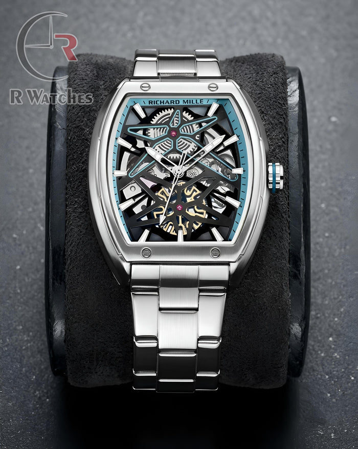 (OS) RM Automatic Tiffany Blue Silver