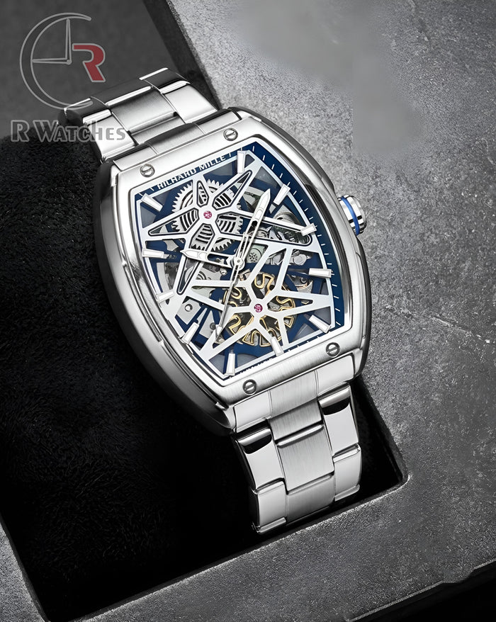 (OS) RM Automatic Blue Silver
