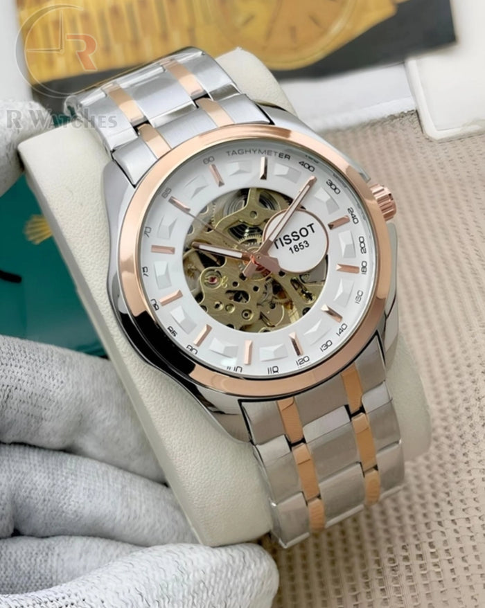 (OS2) Tissot automatic dual tone white