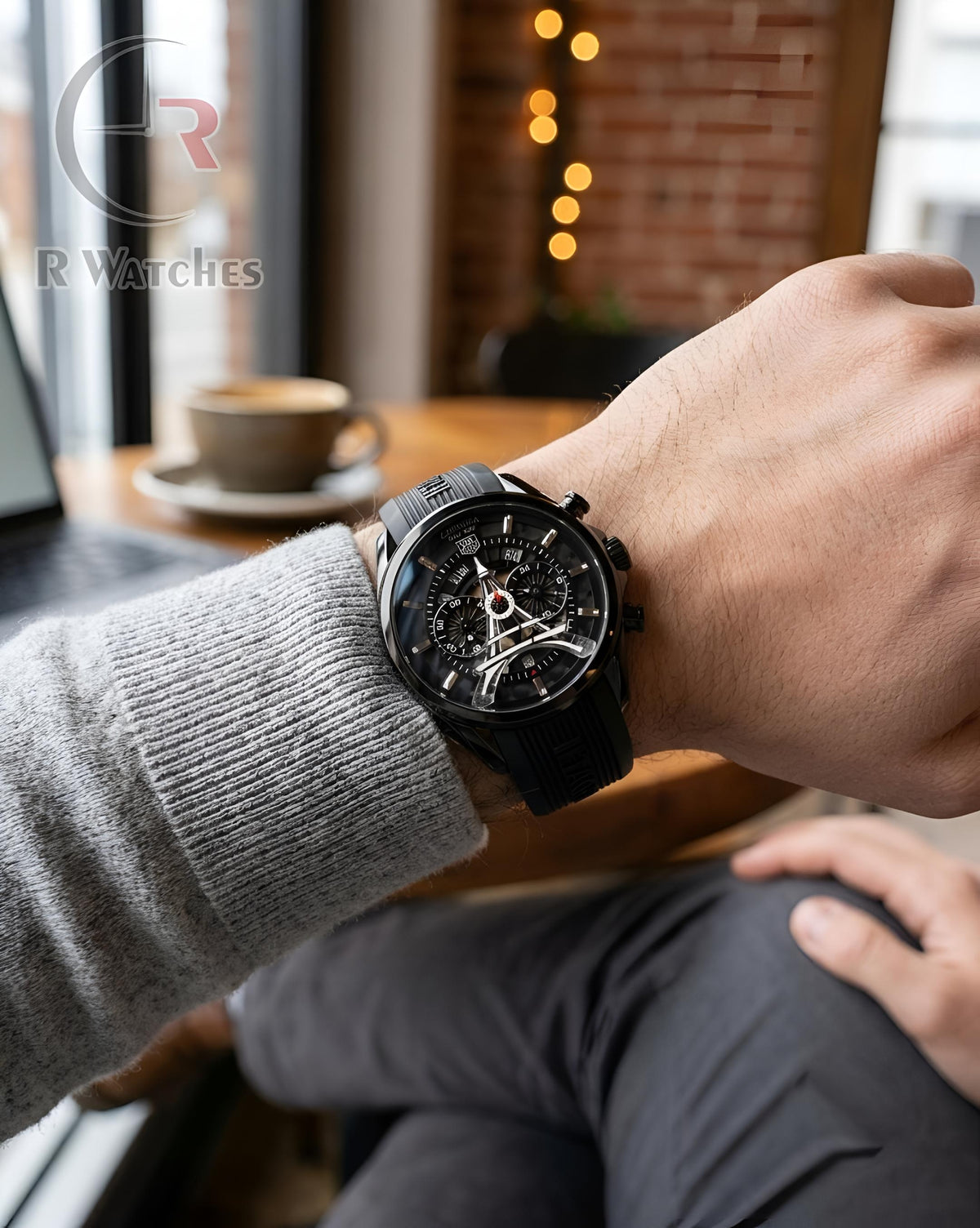 (OS) Tag CR7 Silicon Full Black