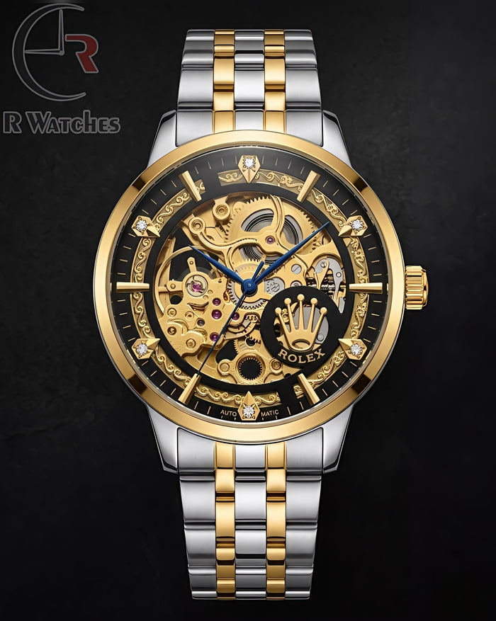 (OS2) Rolex Automatic Dual Tone Gold Dial