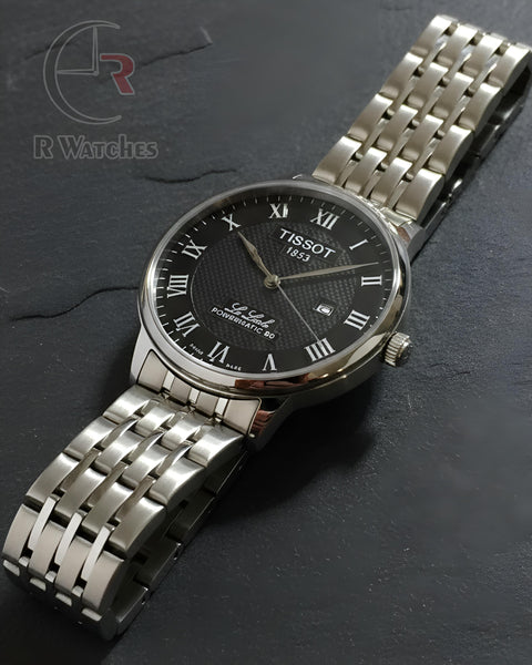(OS)⭐ Tissot Silver Black Roman Dial