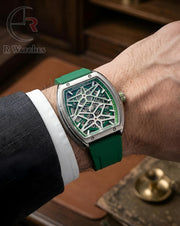 (OS) RM Automatic Silicon Silver Green