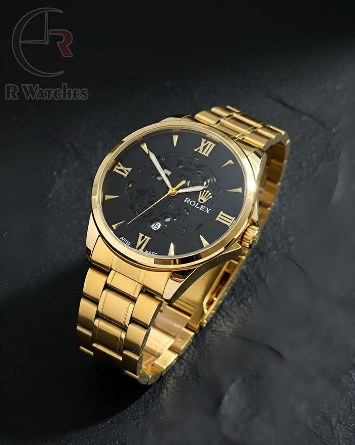 (OS)⭐ Rolex golden black