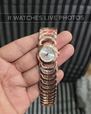 (OS)⭐ Movado girls rose gold white