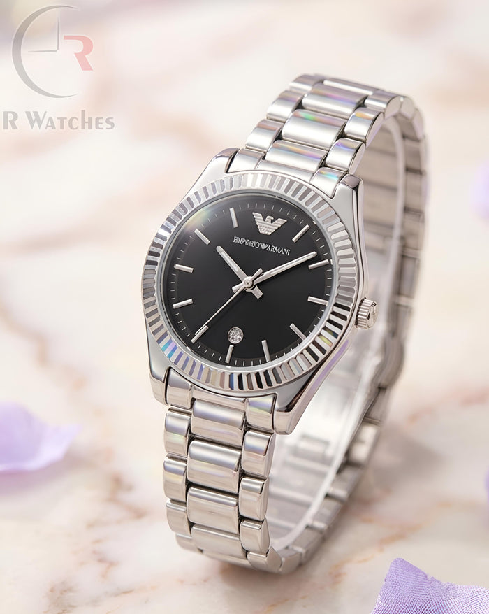 (OS)⭐ Armani girls silver Black