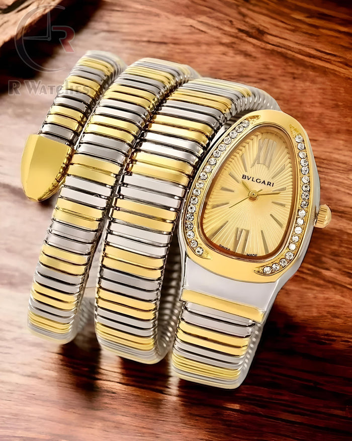 (OS) Bvlgari dual tone Gold