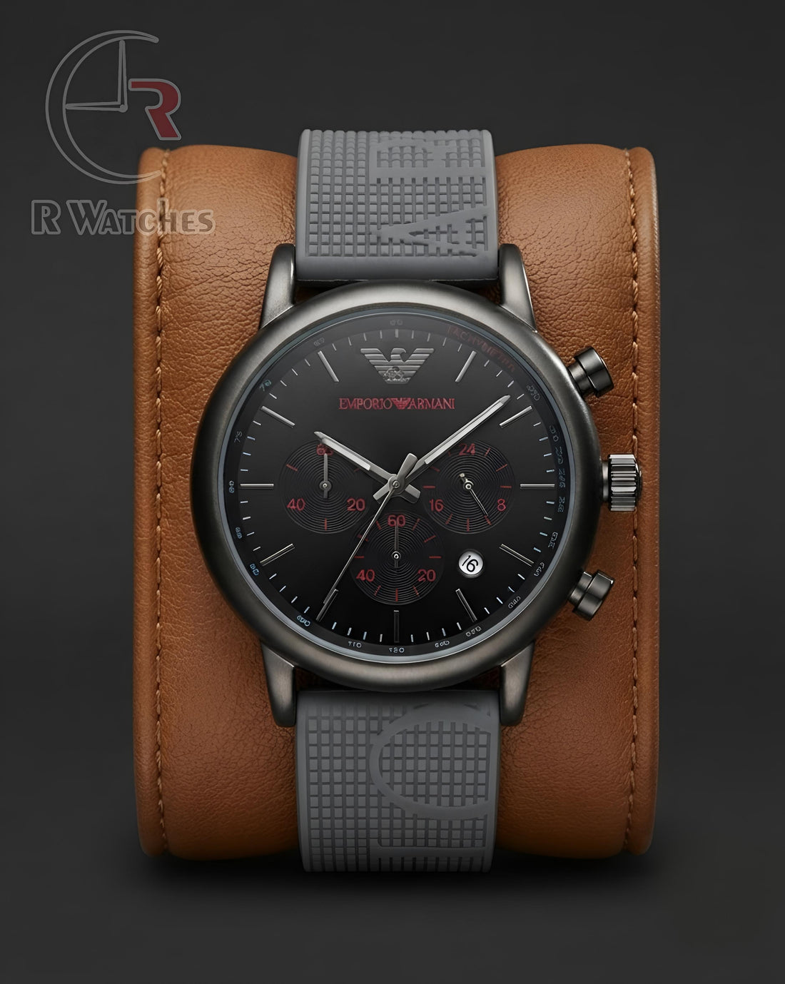 (OS) Armani Silicon Black Grey