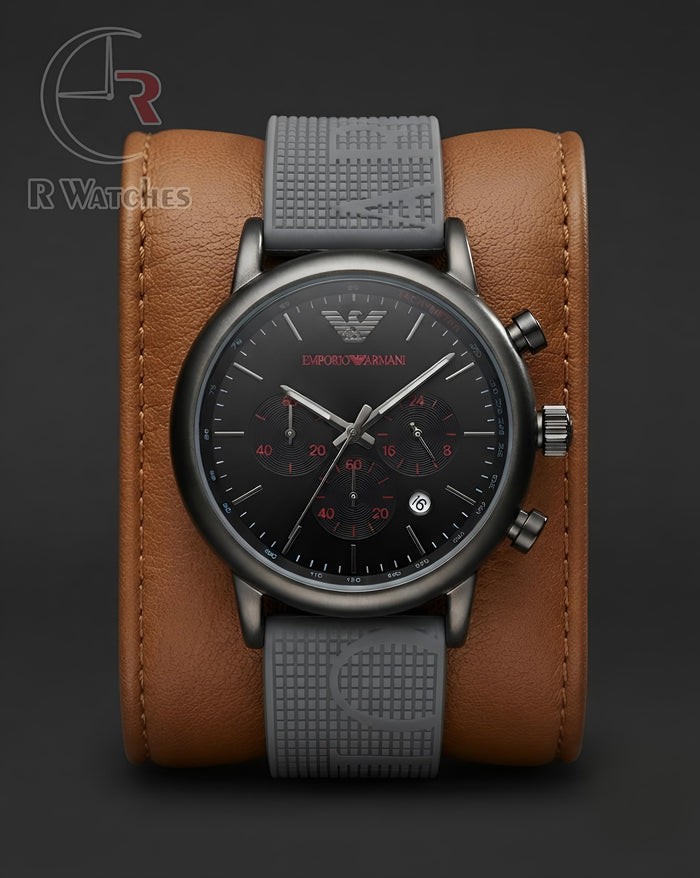 (OS) Armani Silicon Black Grey