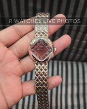 (OS)⭐ Cartier girls Rose Gold brown