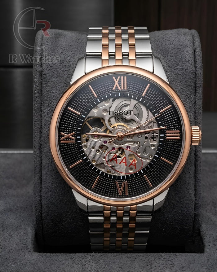 (OS) Tissot Automatic Rose Gold Black