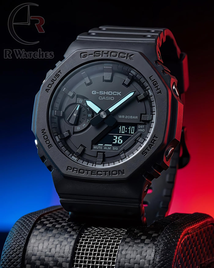 (SS2)⭐ G-Shock ga black fiber