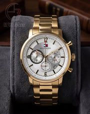 (OS) Tommy Hilfiger Gold White
