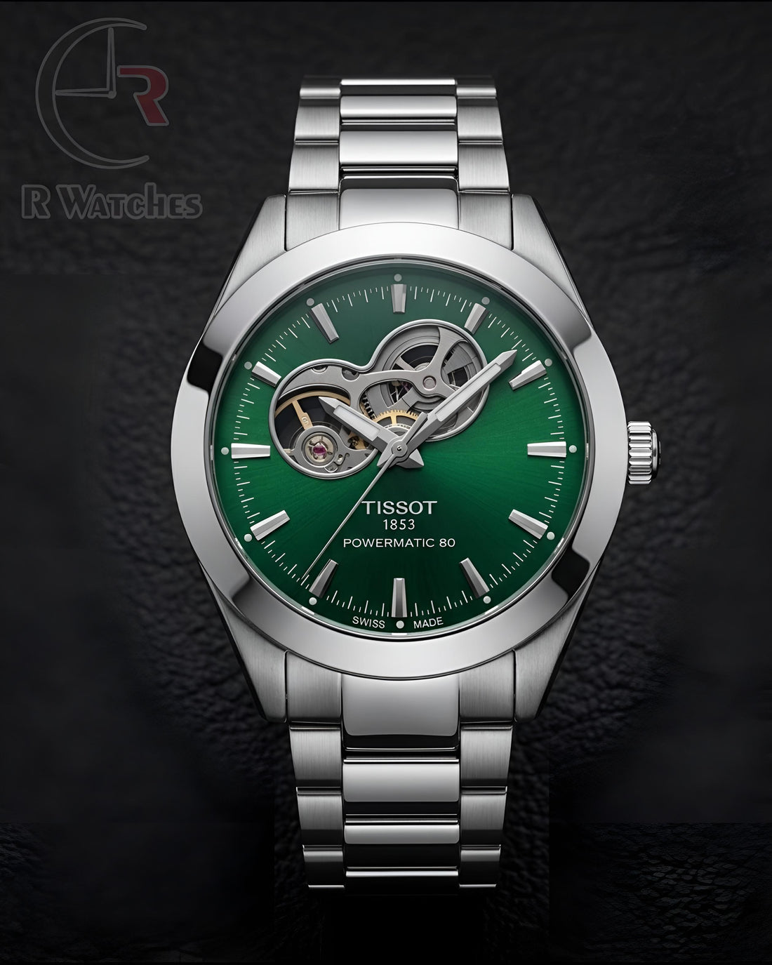 (OS2) Tissot Automatic Silver Green Dial