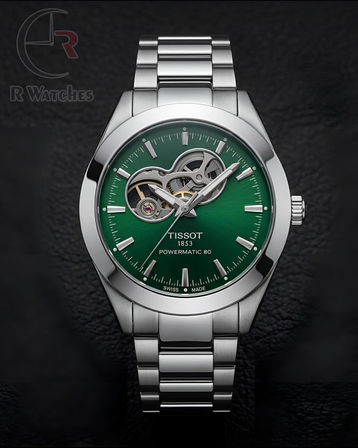 (OS2) Tissot Automatic Silver Green Dial