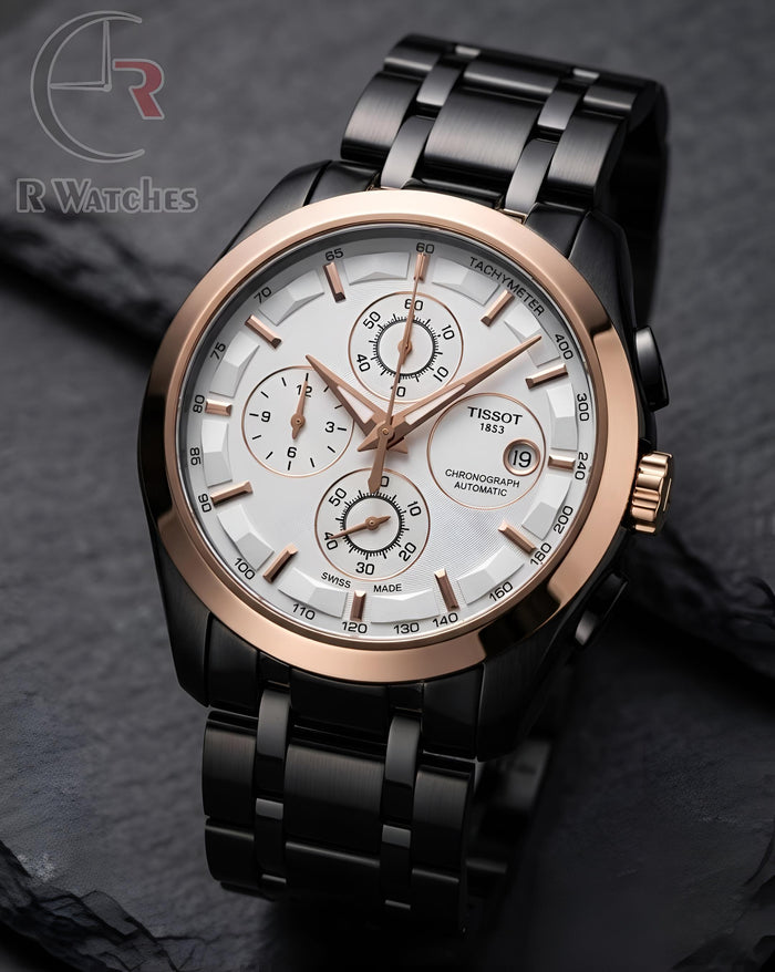 (OS7)⭐ Tissot black white