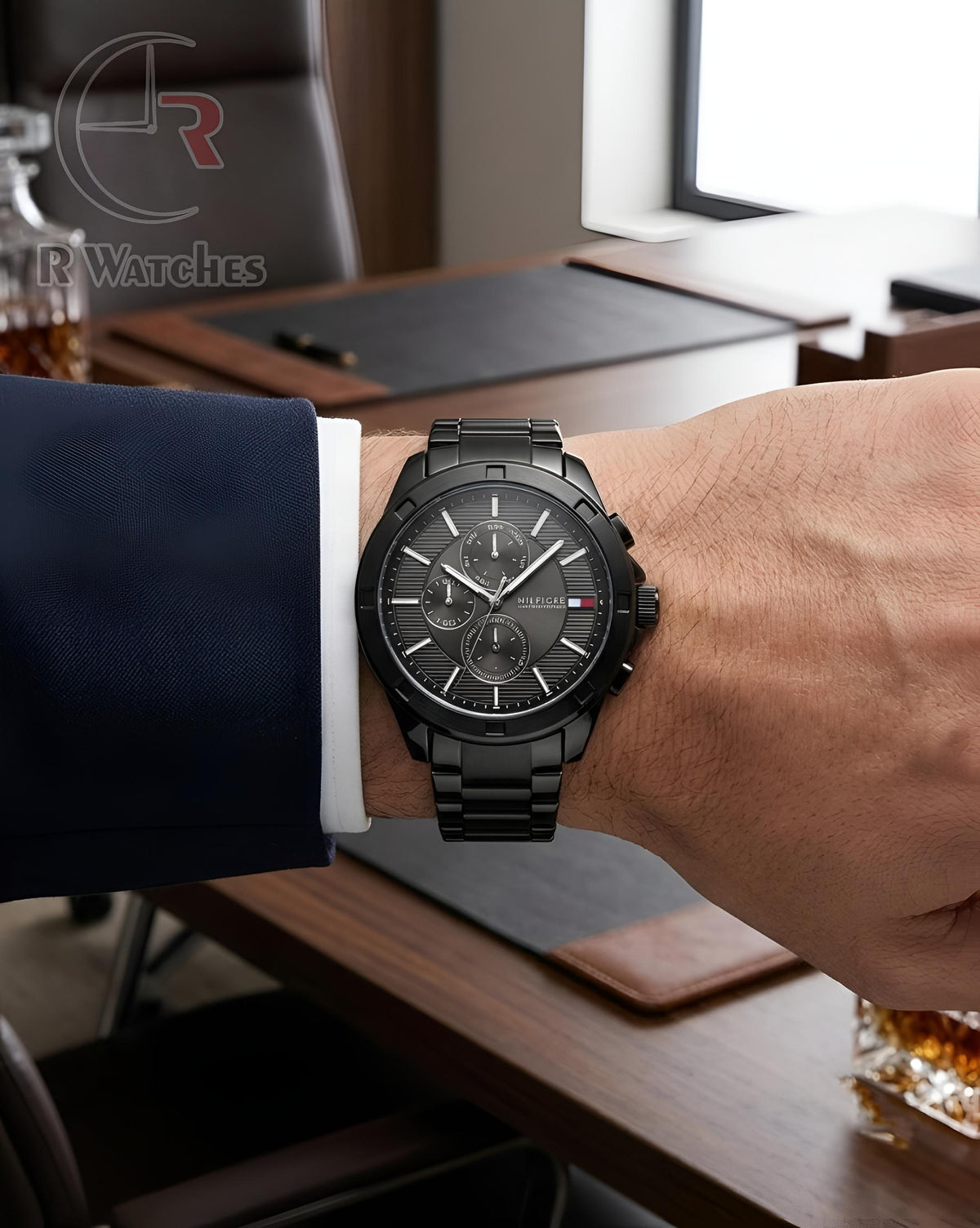 (OS2)⭐ Tommy Hilfiger Full Black