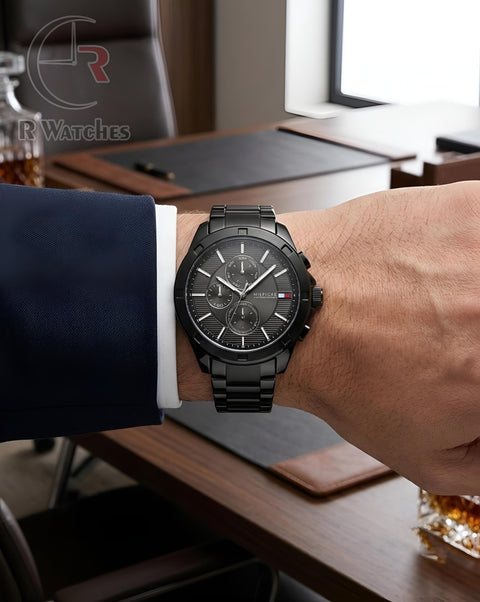 (OS2)⭐ Tommy Hilfiger Full Black