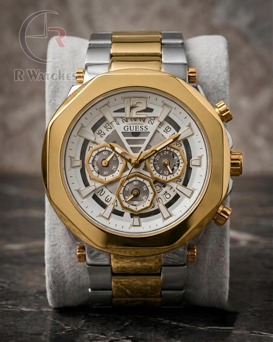 (OS) Guess Dual Tone White