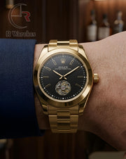 (OS2) Rolex Automatic Black Gold