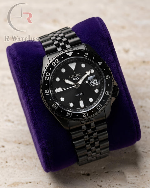 (SS) Seiko Full Black