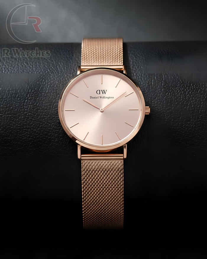 (SS) DW rose gold pink