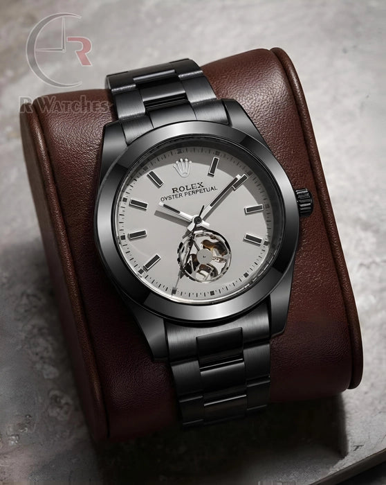 (OS) Rolex Automatic Grey Black