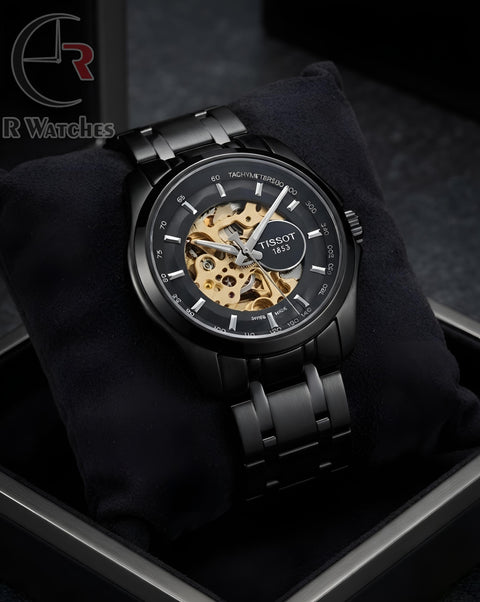(OS3)⭐ Tissot Automatic Full Black